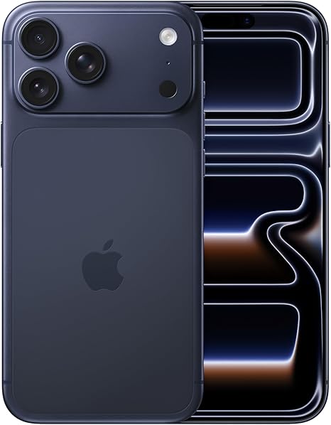 Apple iPhone 17 Pro Max 256 GB: 6.9-inch Display with ProMotion, A19 Pro Chip, Best Battery Life in Any iPhone Ever, Pro Fusion Camera System, Center Stage Front Camera; Silver,Cosmic Orange,Deep Blue - Image 2